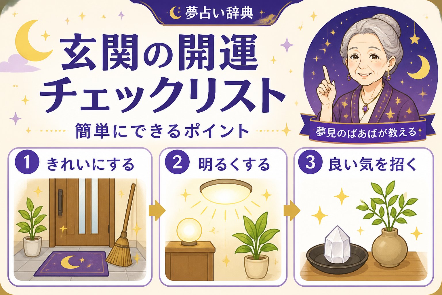スピリチュアル 玄関の開運チェックリスト|簡単にできるポイント