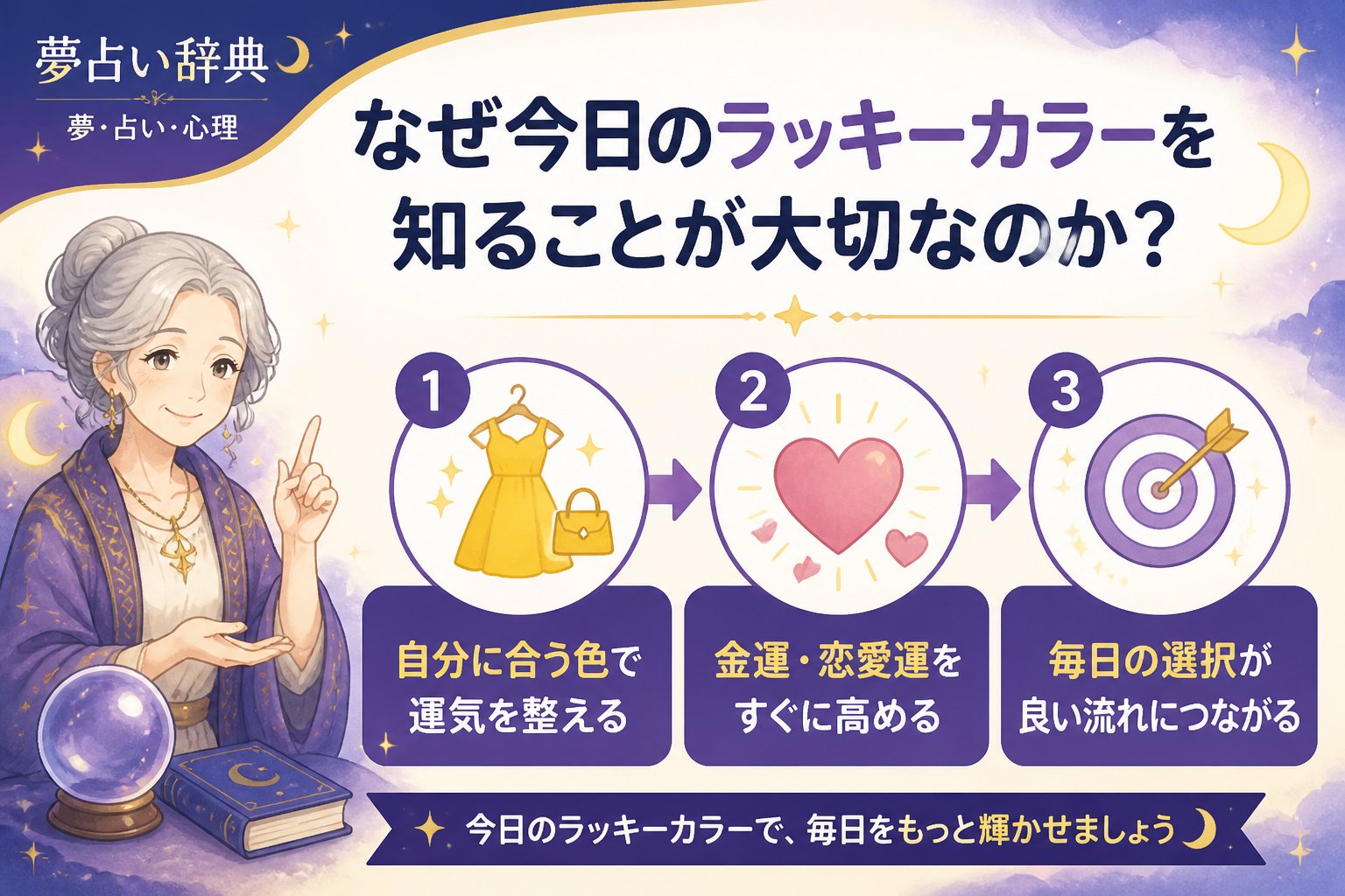 運勢 なぜ今日のラッキーカラーを知ることが大切なのか？