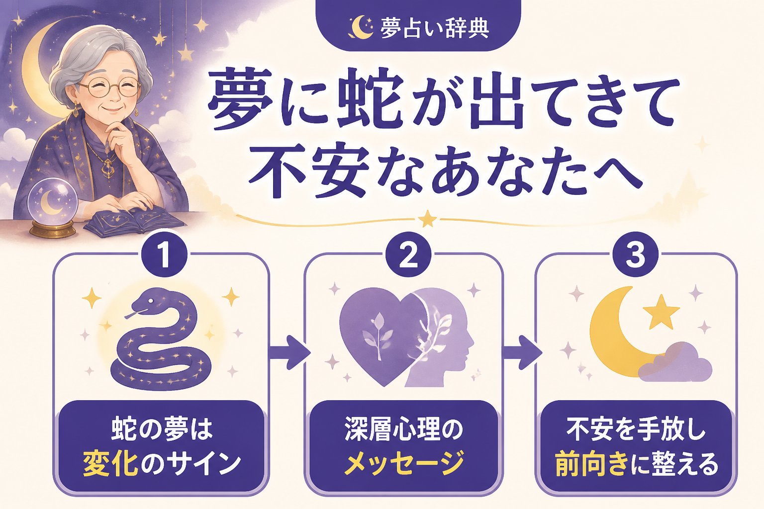 夢占い 夢に蛇が出てきて不安なあなたへ