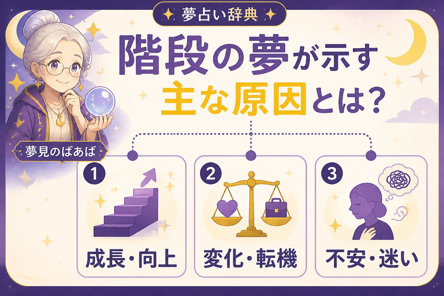 運勢 階段の夢が示す主な原因とは?