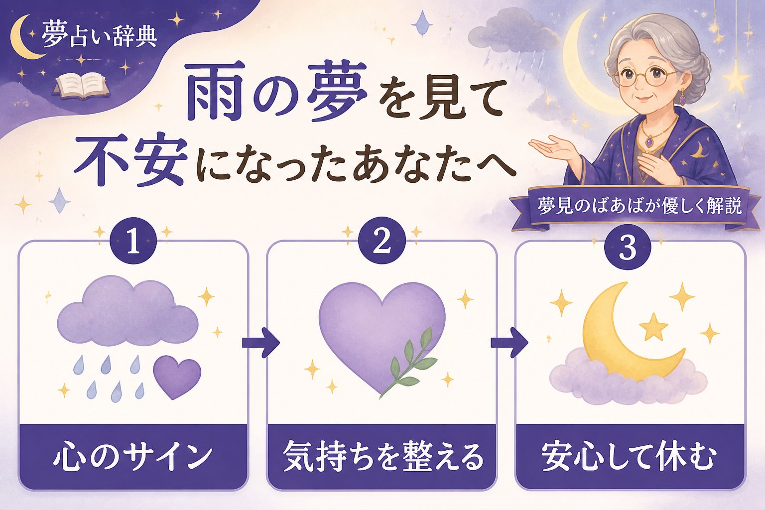 夢占い 雨の夢を見て不安になったあなたへ