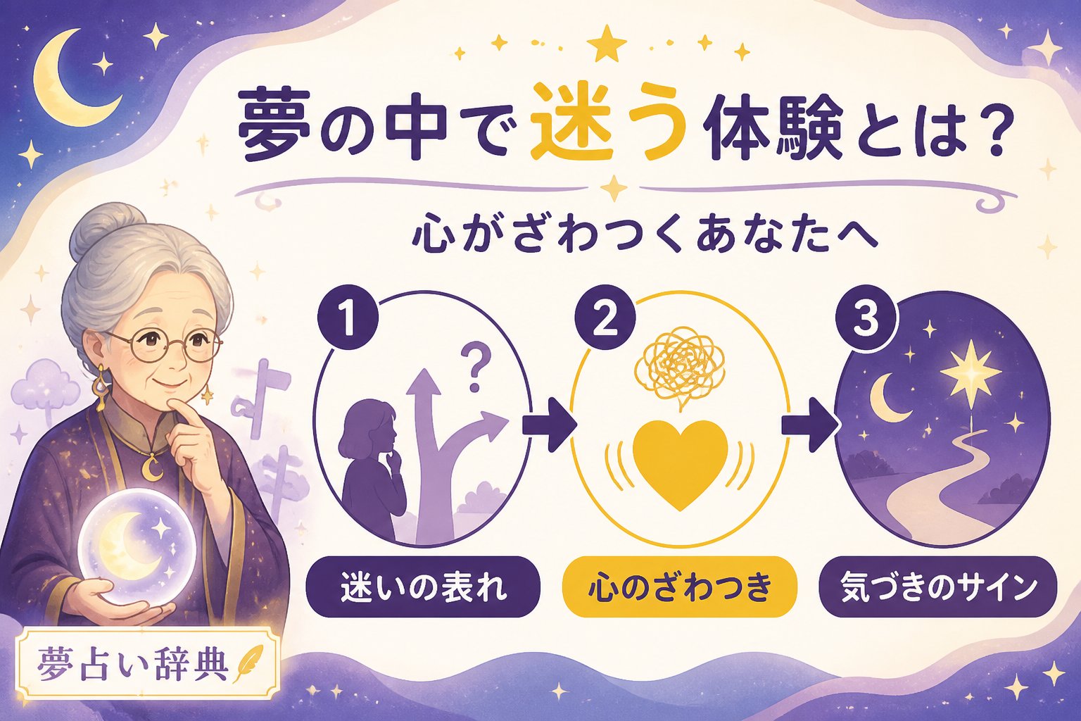 心理 夢の中で迷う体験とは?心がざわつくあなたへ