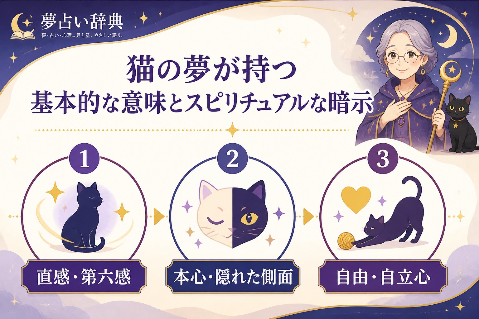 夢占い 猫の夢が持つ基本的な意味とスピリチュアルな暗示