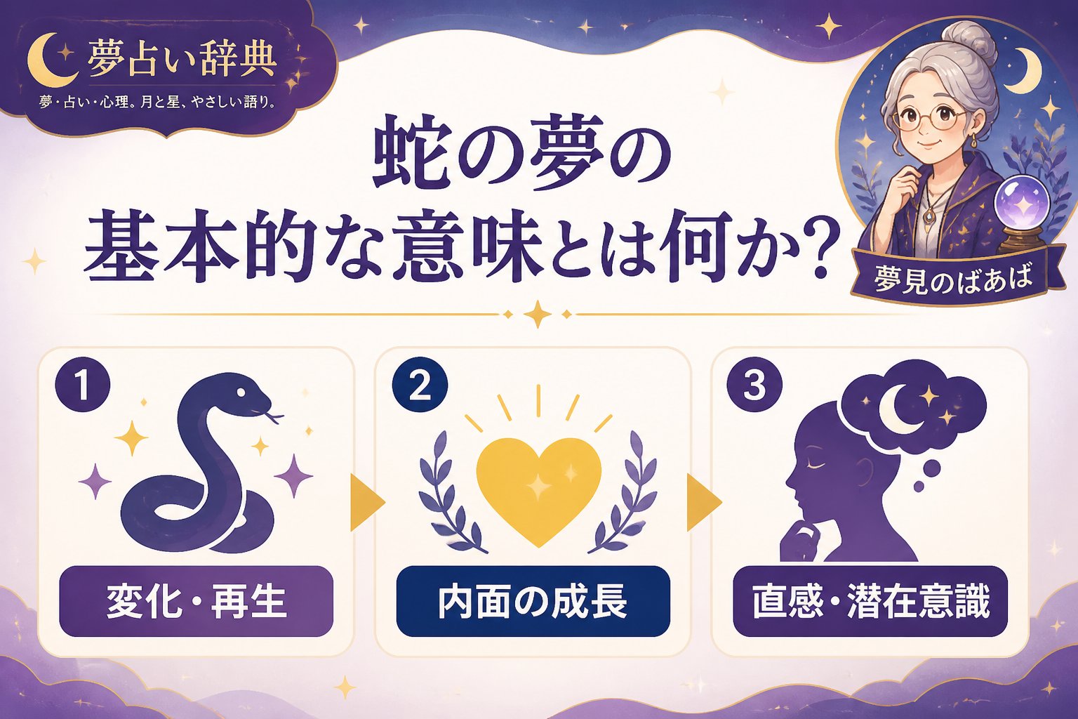 夢占い 蛇の夢の基本的な意味とは何か?