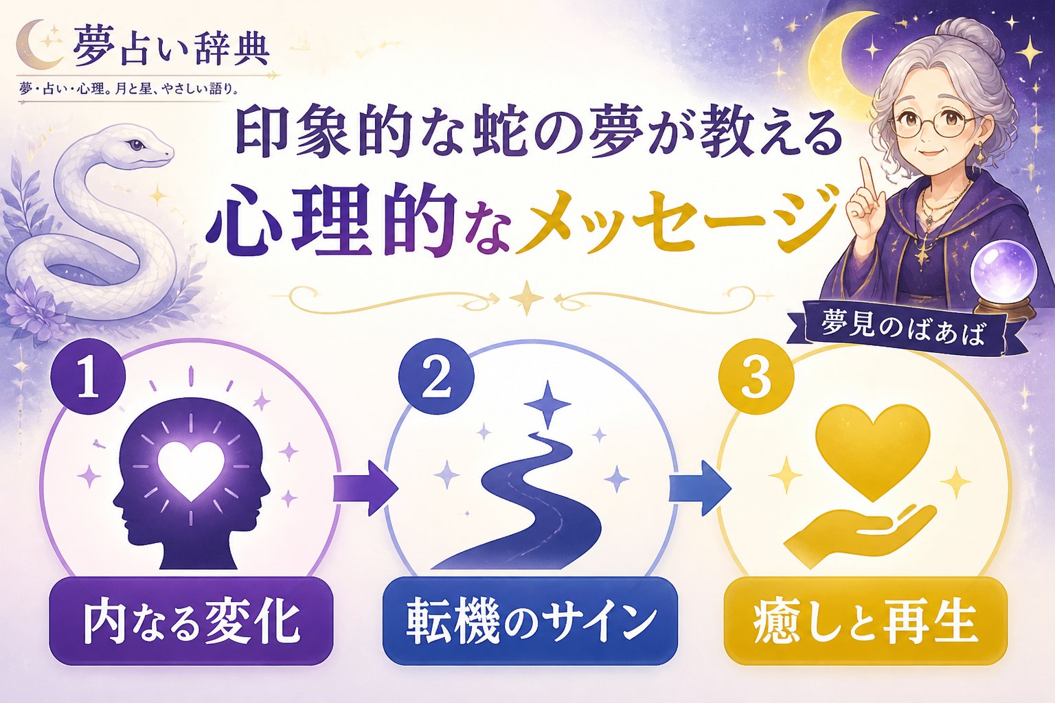 夢占い 印象的な蛇の夢が教える心理的なメッセージ