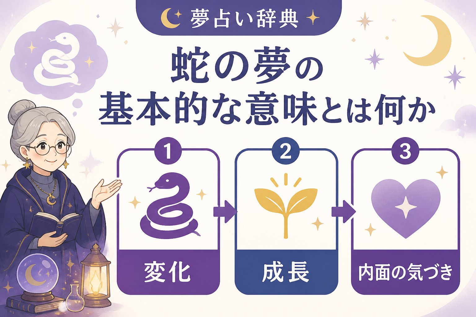 夢占い 蛇の夢の基本的な意味とは何か