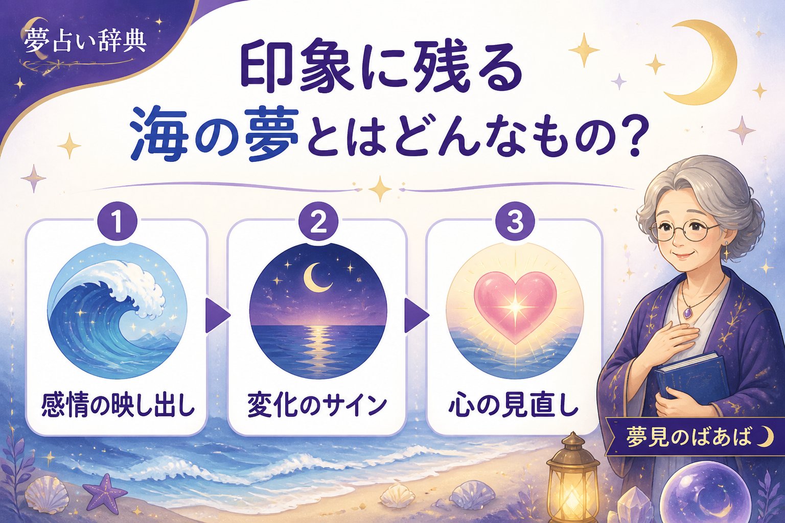 夢占い 印象に残る海の夢とはどんなもの?