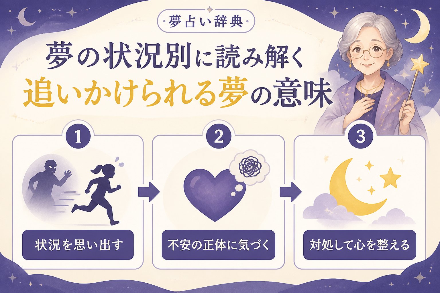 心理 夢の状況別に読み解く追いかけられる夢の意味