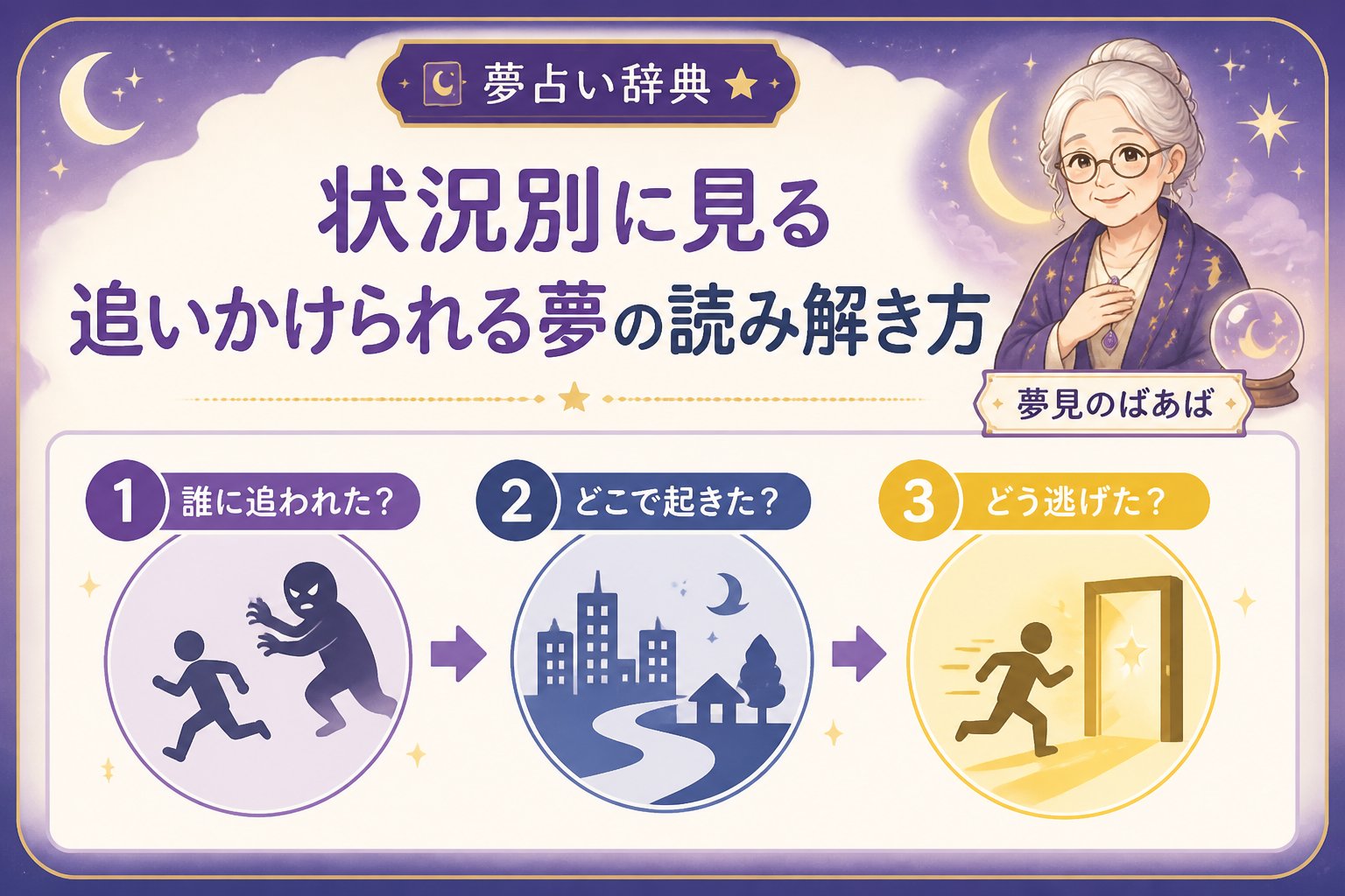 心理 状況別に見る追いかけられる夢の読み解き方