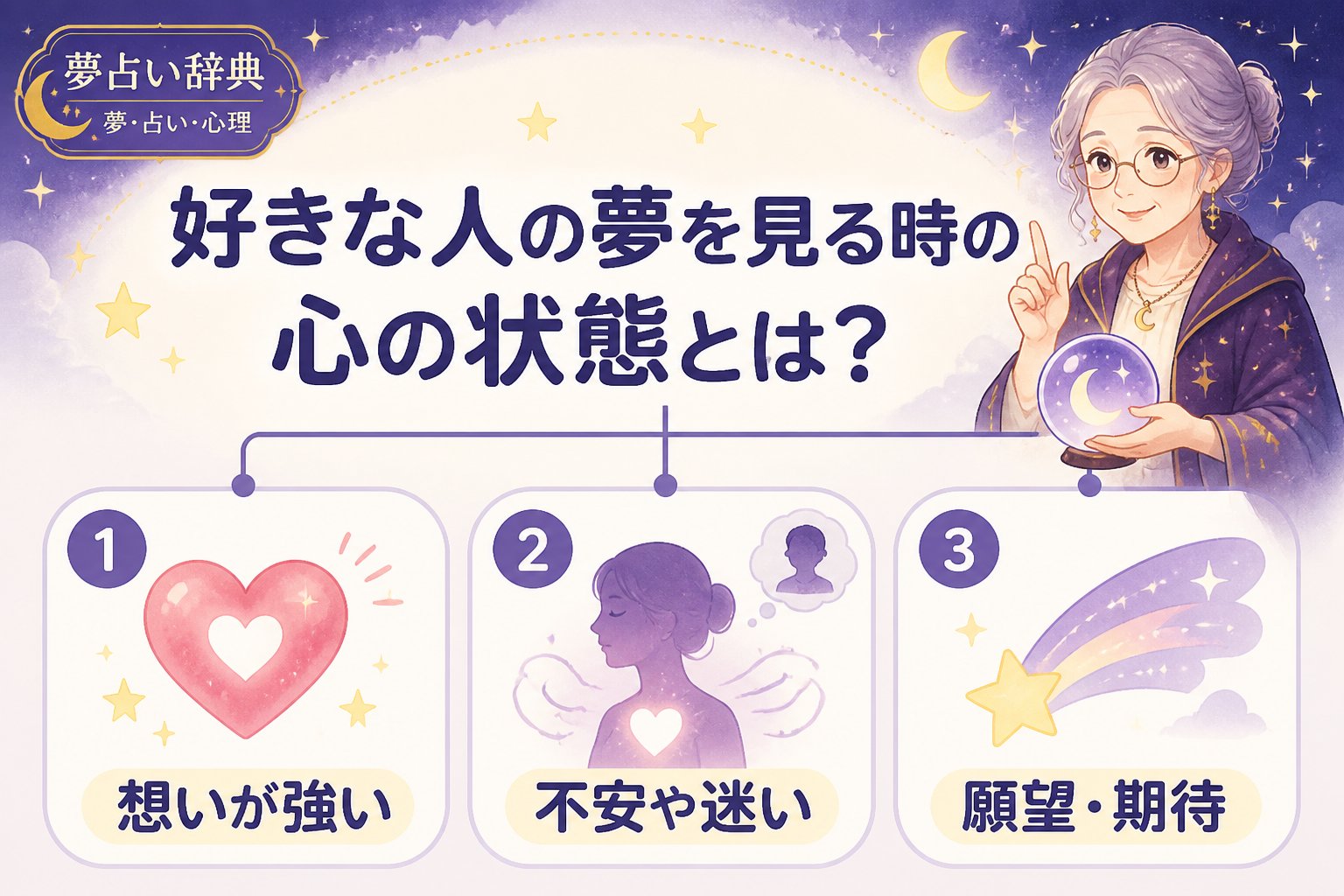 運勢 好きな人の夢を見る時の心の状態とは?