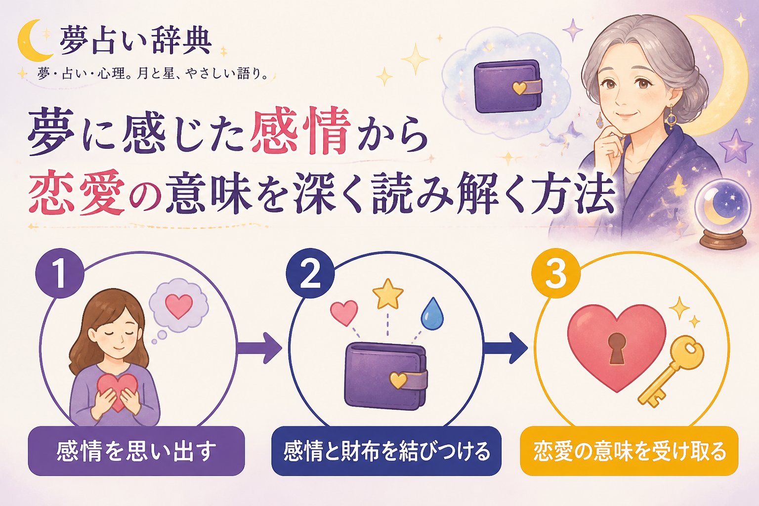 運勢 夢に感じた感情から恋愛の意味を深く読み解く方法