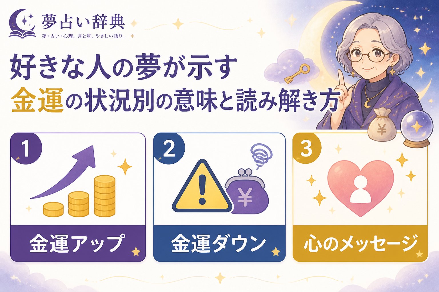 運勢 好きな人の夢が示す金運の状況別の意味と読み解き方