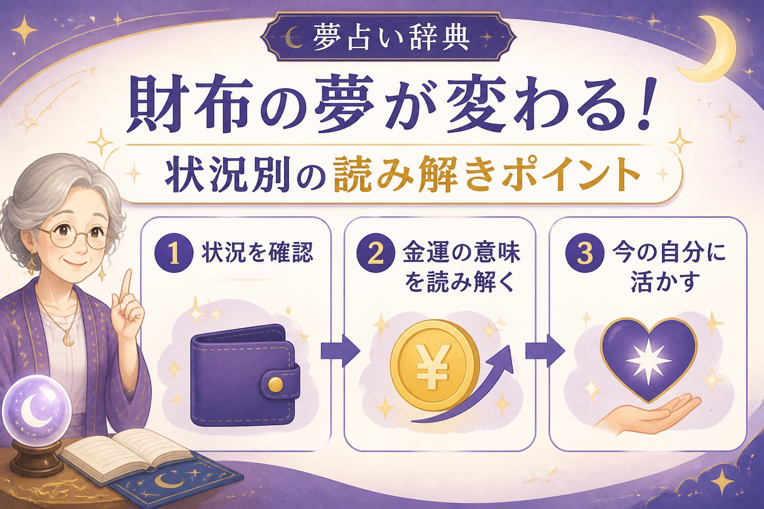 運勢 財布の夢が変わる!状況別の読み解きポイント