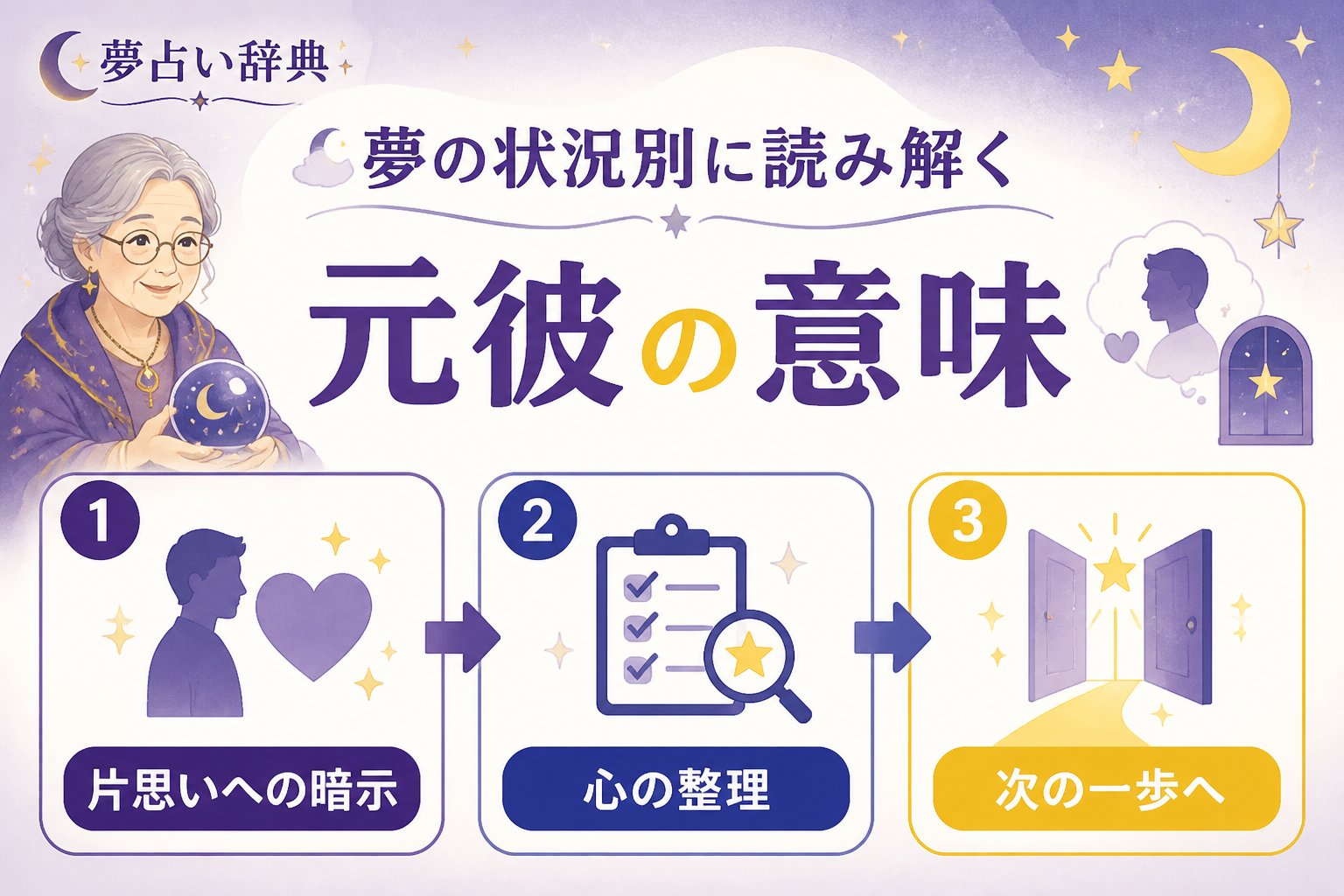 運勢 夢の状況別に読み解く元彼の意味