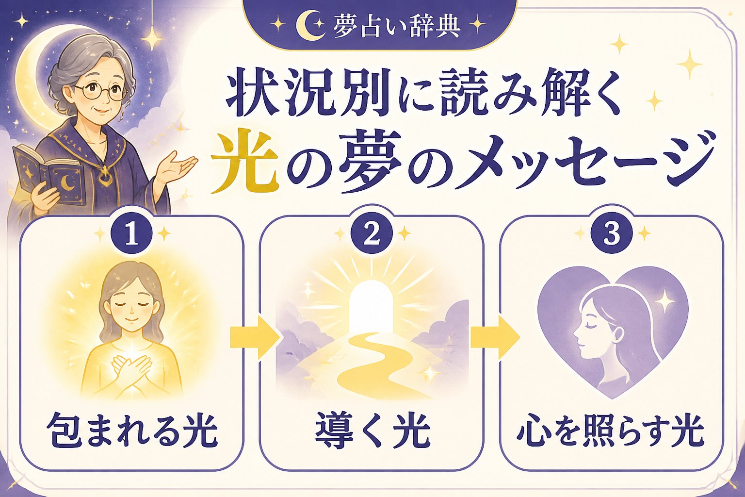 スピリチュアル 状況別に読み解く光の夢のメッセージ