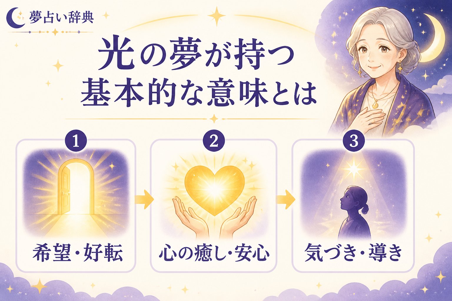 スピリチュアル 光の夢が持つ基本的な意味とは