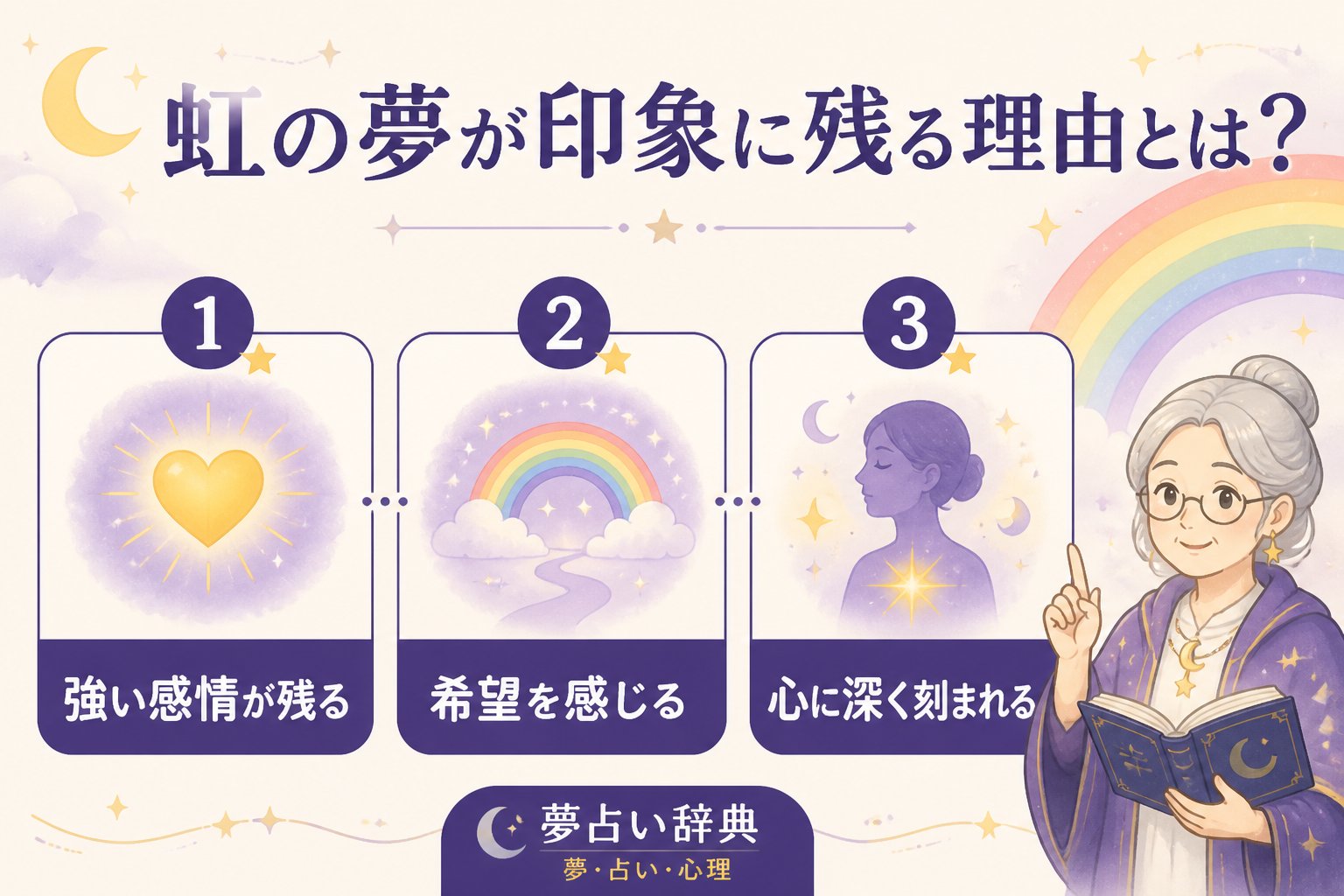 スピリチュアル 虹の夢が印象に残る理由とは?体験の描写と共感