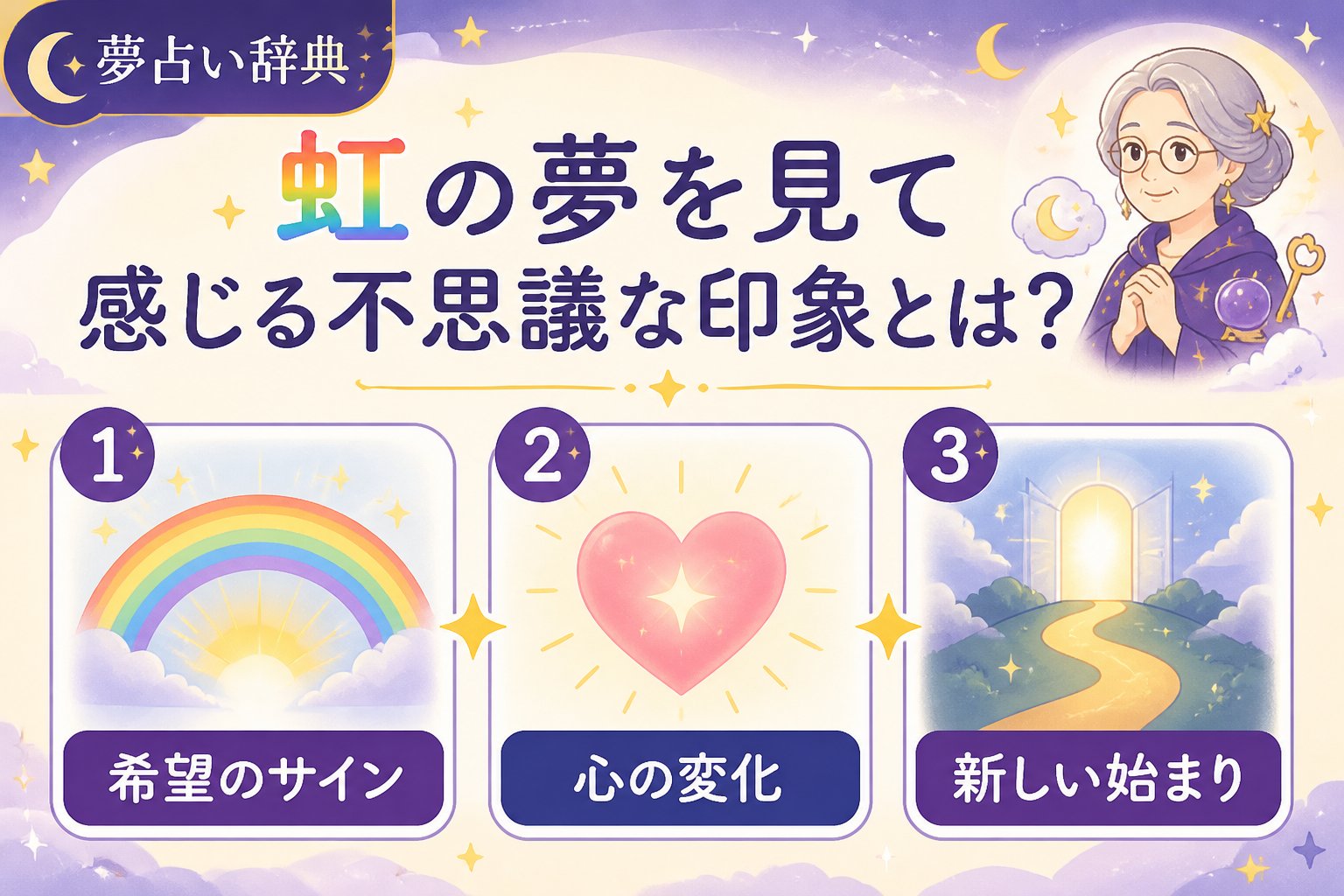 スピリチュアル 虹の夢を見て感じる不思議な印象とは?
