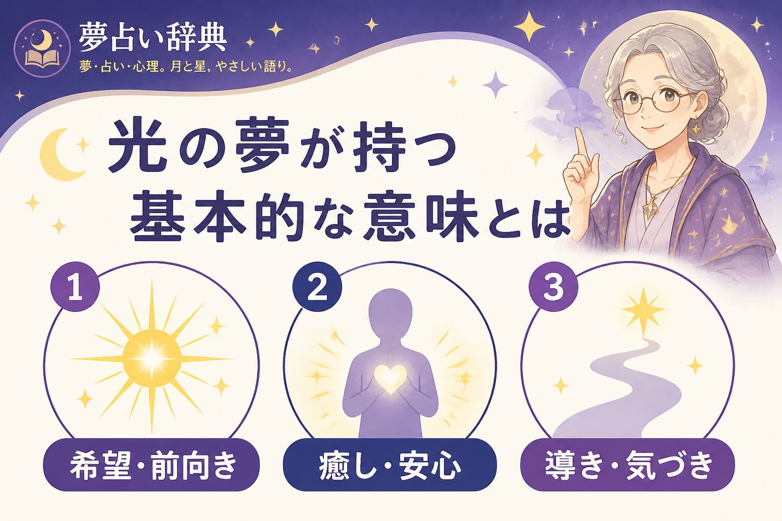 スピリチュアル 光の夢が持つ基本的な意味とは