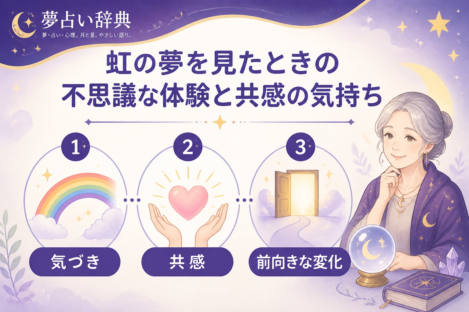 スピリチュアル 虹の夢を見たときの不思議な体験と共感の気持ち