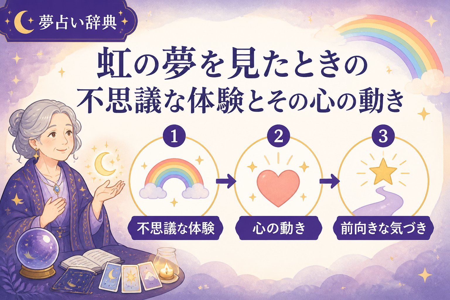 スピリチュアル 虹の夢を見たときの不思議な体験とその心の動き