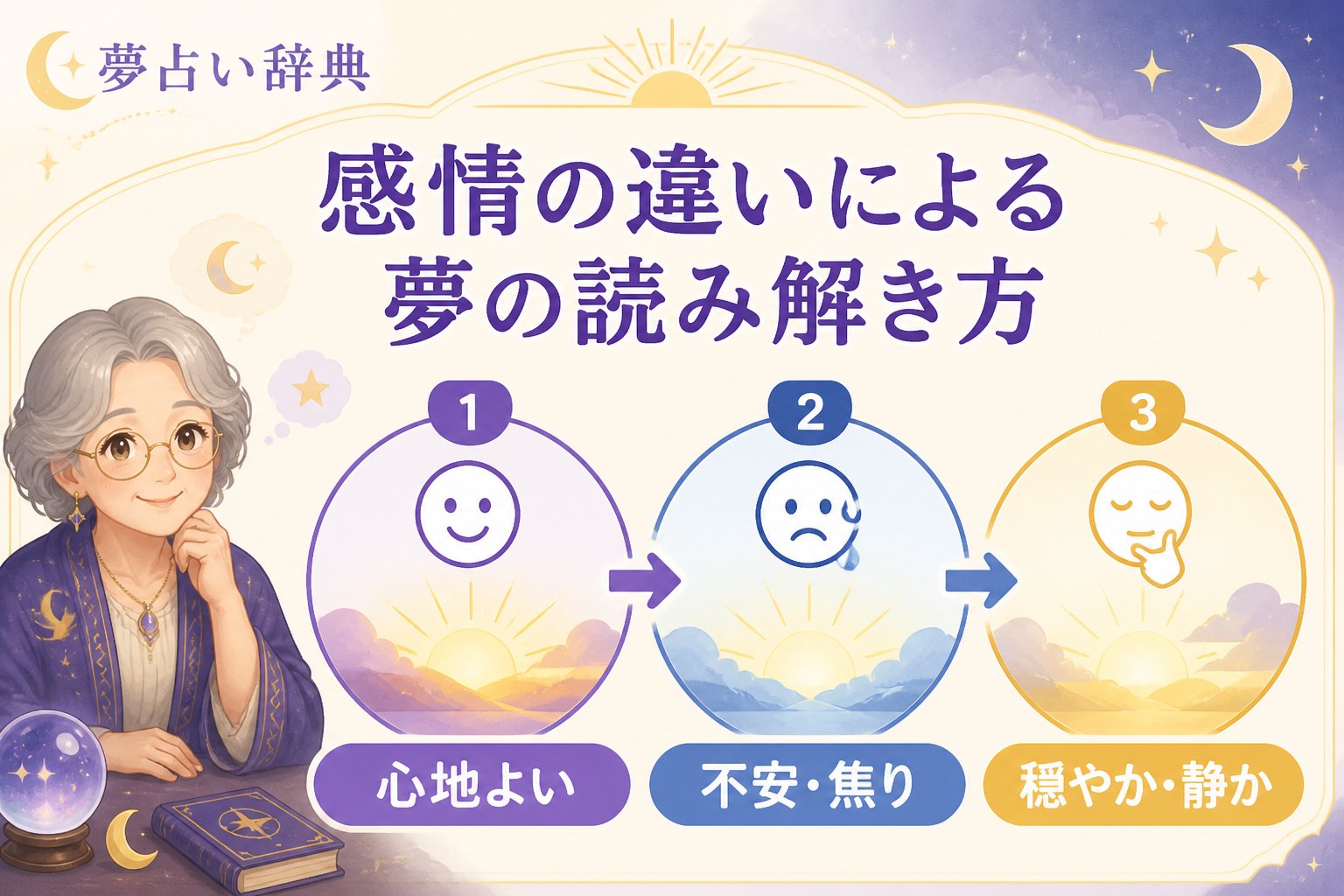 スピリチュアル 感情の違いによる夢の読み解き方