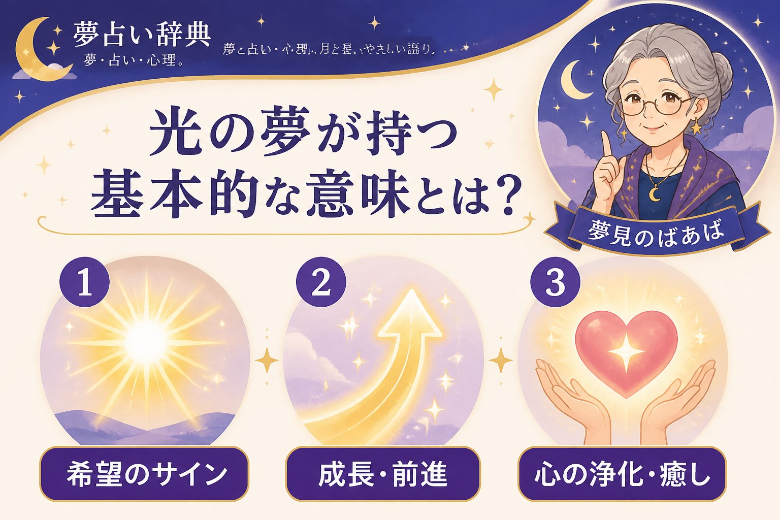 スピリチュアル 光の夢が持つ基本的な意味とは?