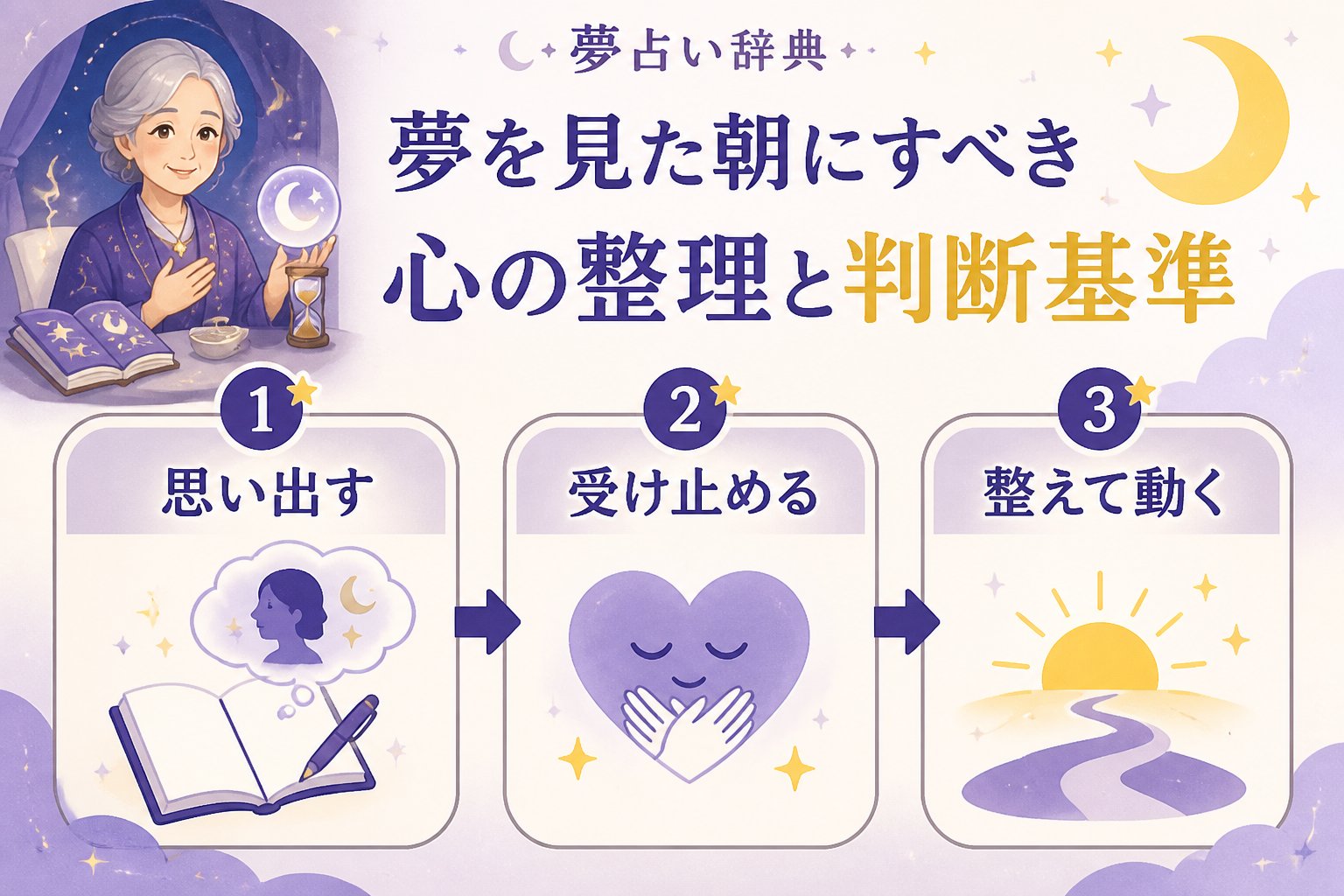 スピリチュアル 夢を見た朝にすべき心の整理と判断基準