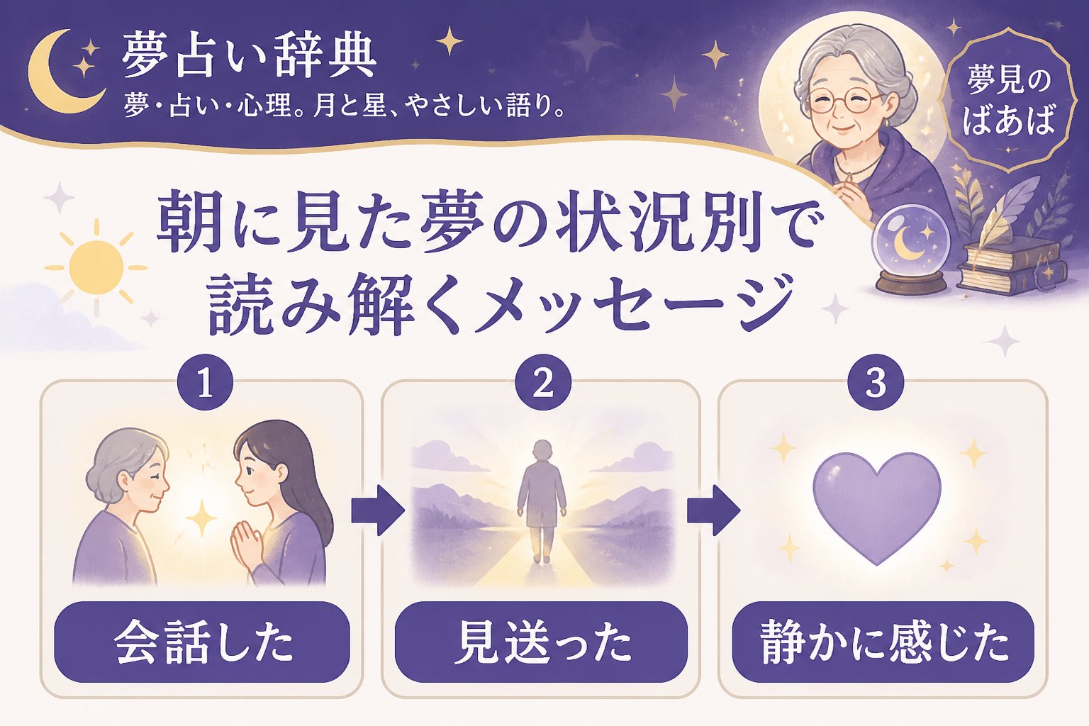スピリチュアル 朝に見た夢の状況別で読み解くメッセージ