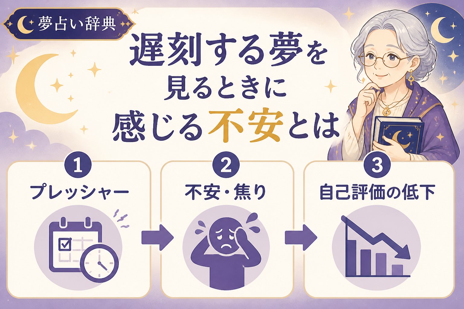 心理 遅刻する夢を見るときに感じる不安とは