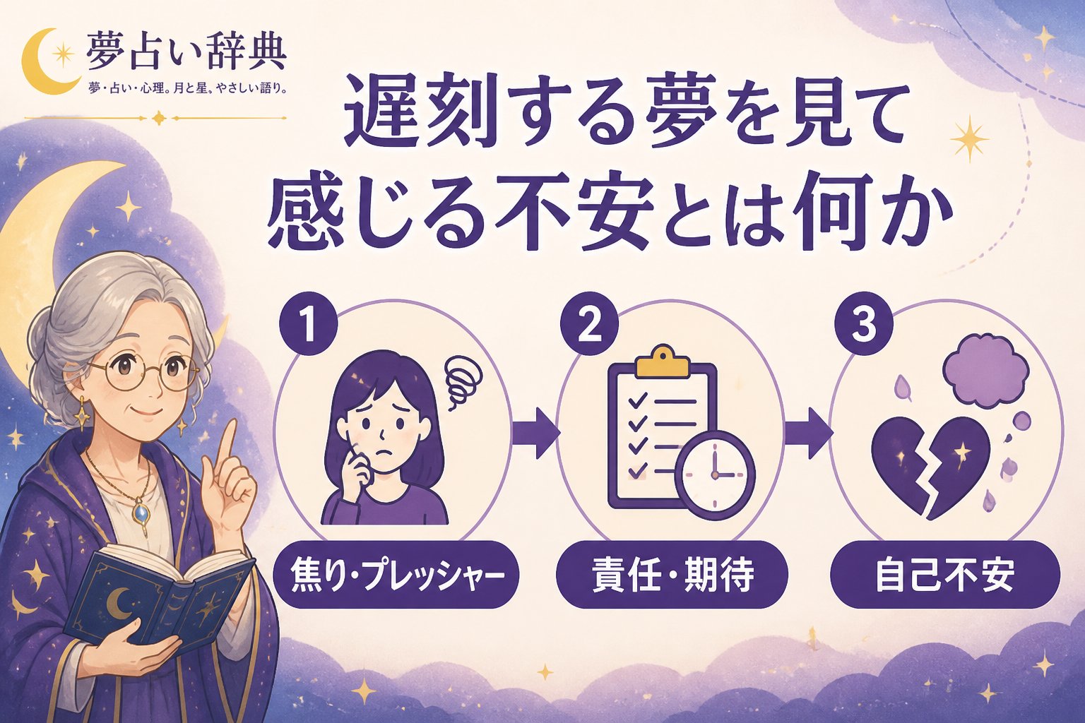 心理 遅刻する夢を見て感じる不安とは何か