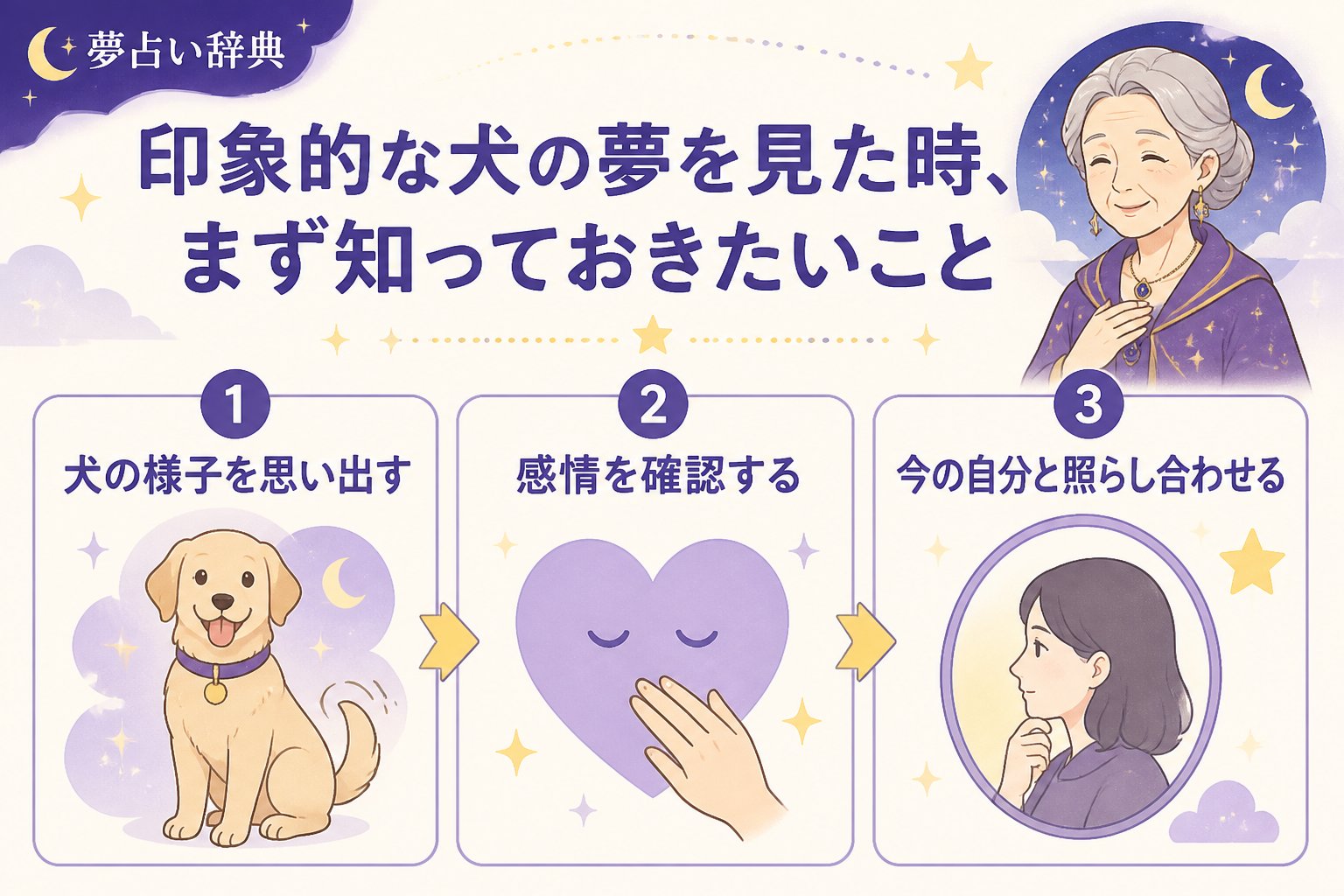 夢占い 印象的な犬の夢を見た時、まず知っておきたいこと