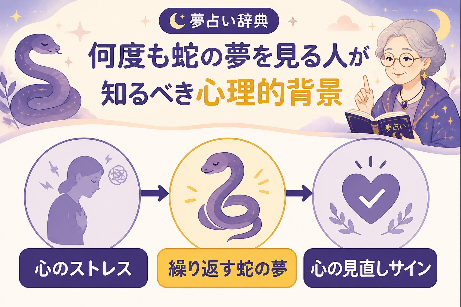 夢占い 何度も蛇の夢を見る人が知るべき心理的背景