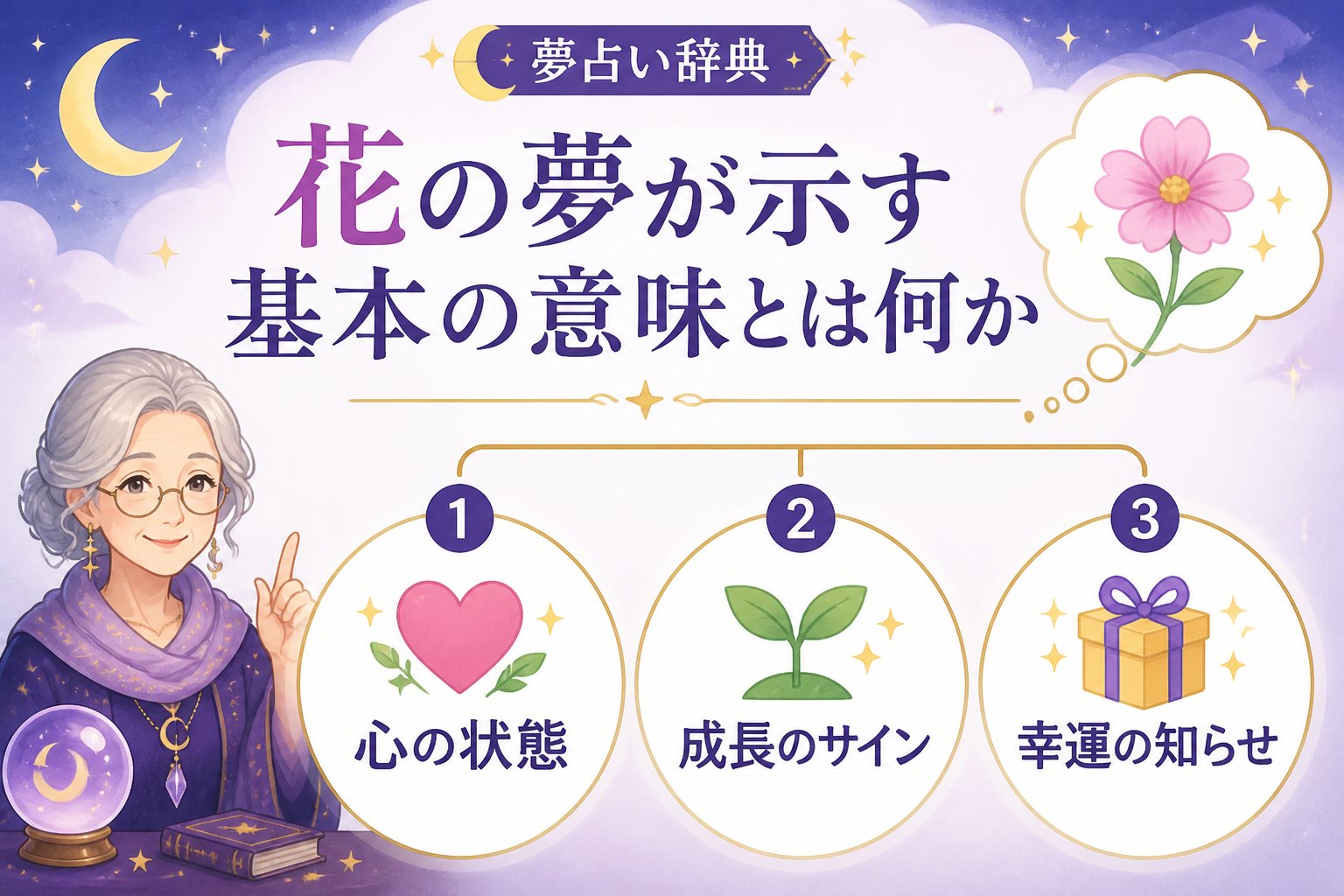 スピリチュアル 花の夢が示す基本の意味とは何か