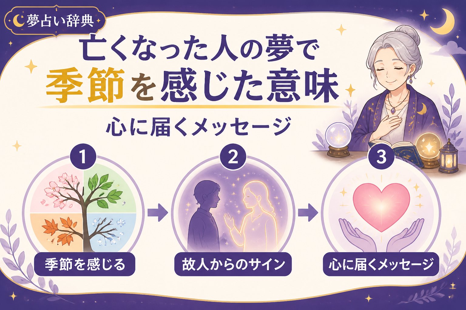 スピリチュアル 亡くなった人の夢で季節を感じた意味と心に届くメッセージ