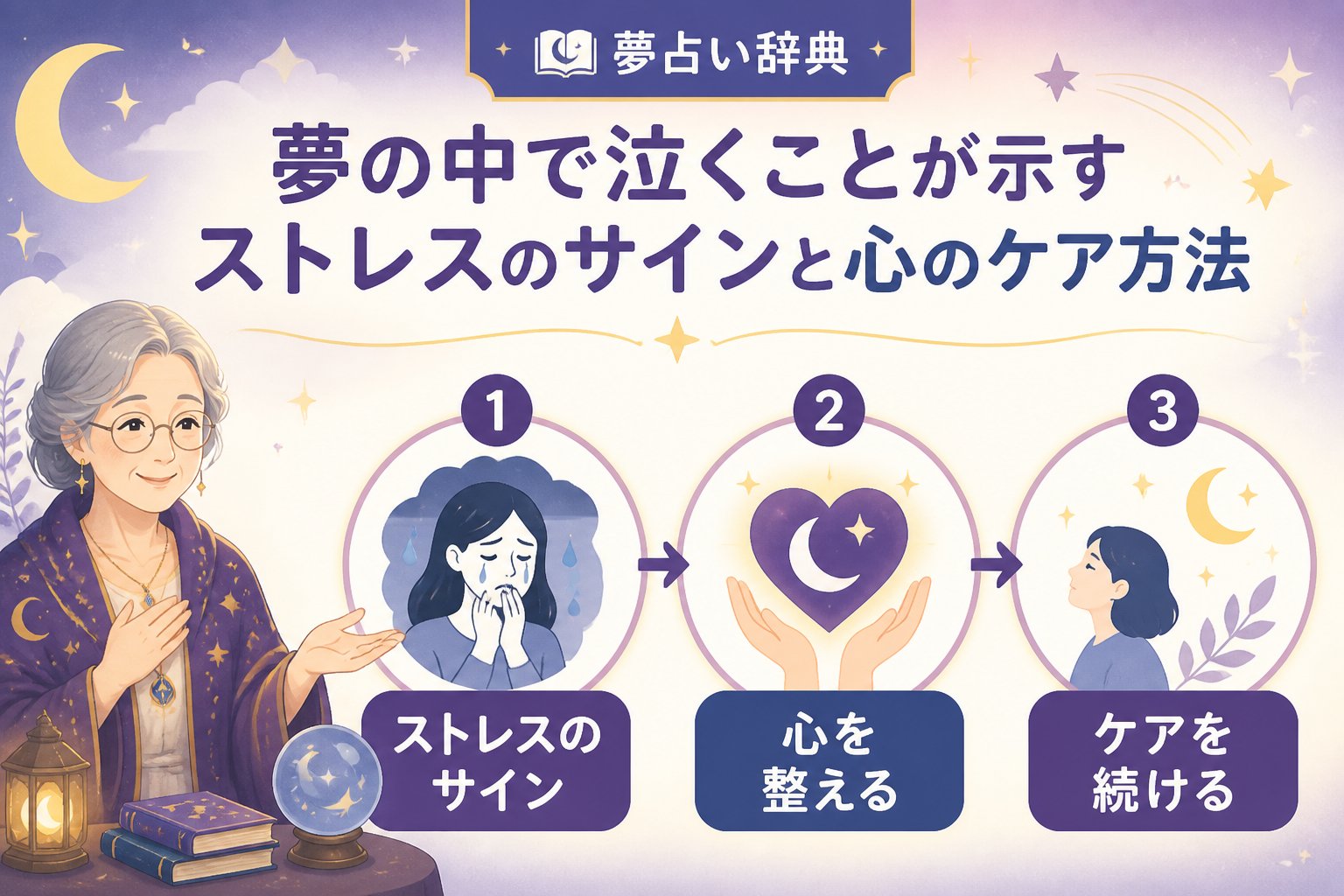 夢占い 夢の中で泣くストレスを含む涙の夢の基本的な意味