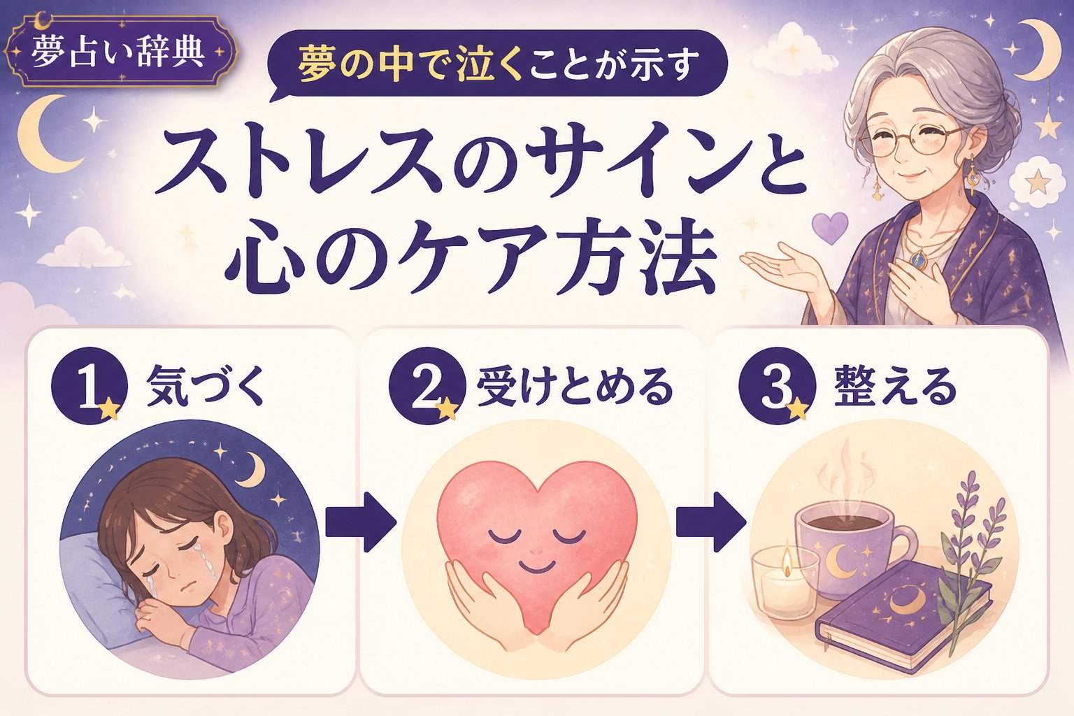 夢占い 夢の中で泣くストレスを含む涙の夢の状況別の読み解き方