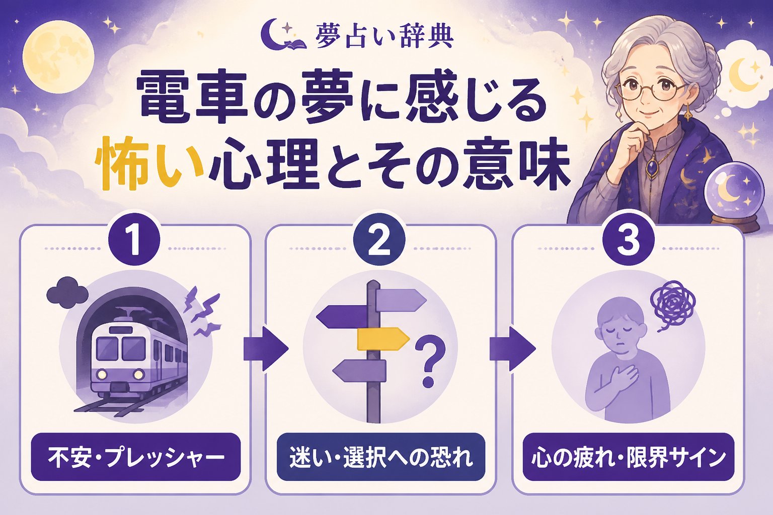 夢占い 電車の夢に感じる怖い心理とその意味