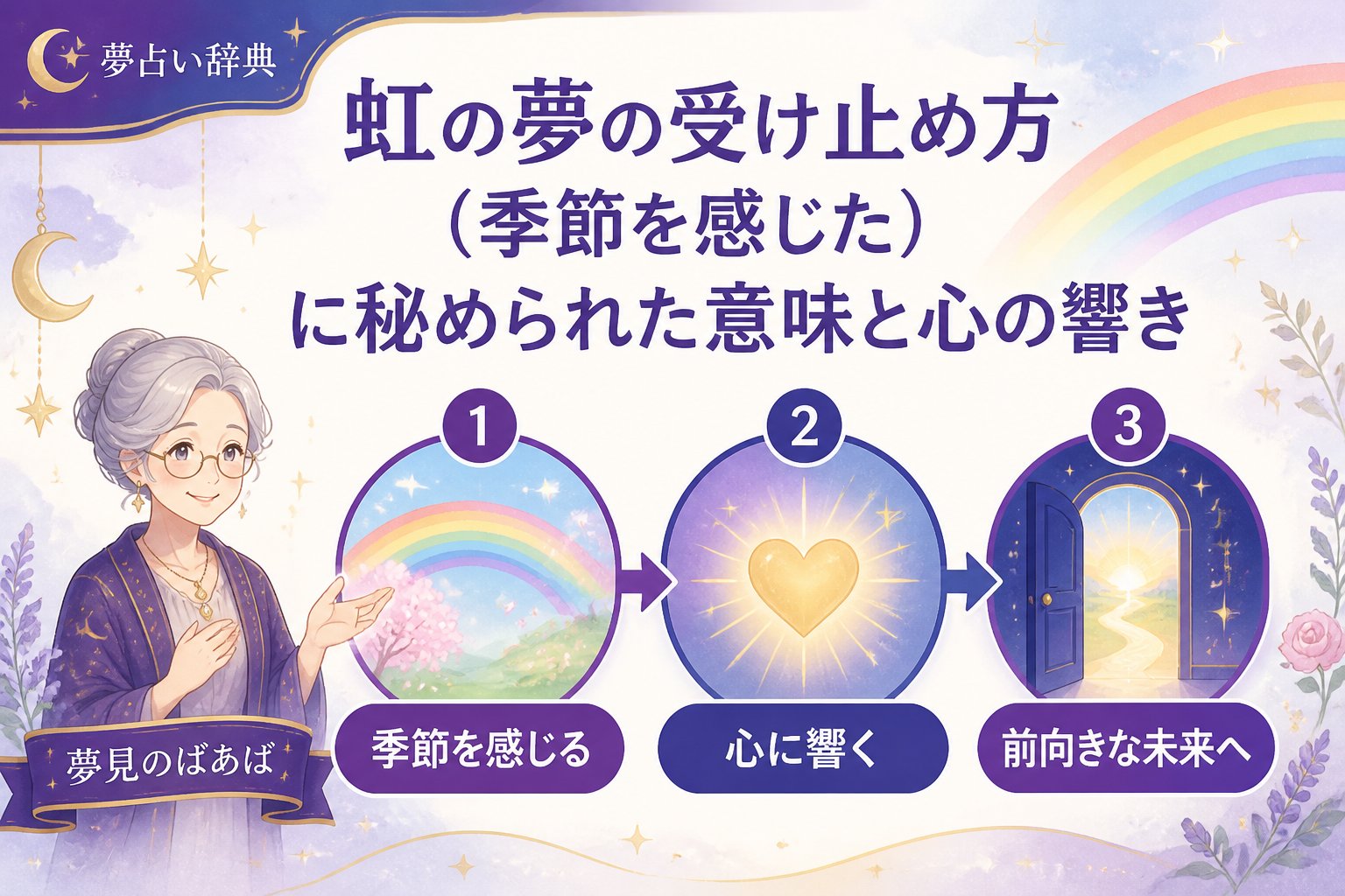 スピリチュアル 虹の夢の受け止め方（季節を感じた）に秘められた意味と心の響き