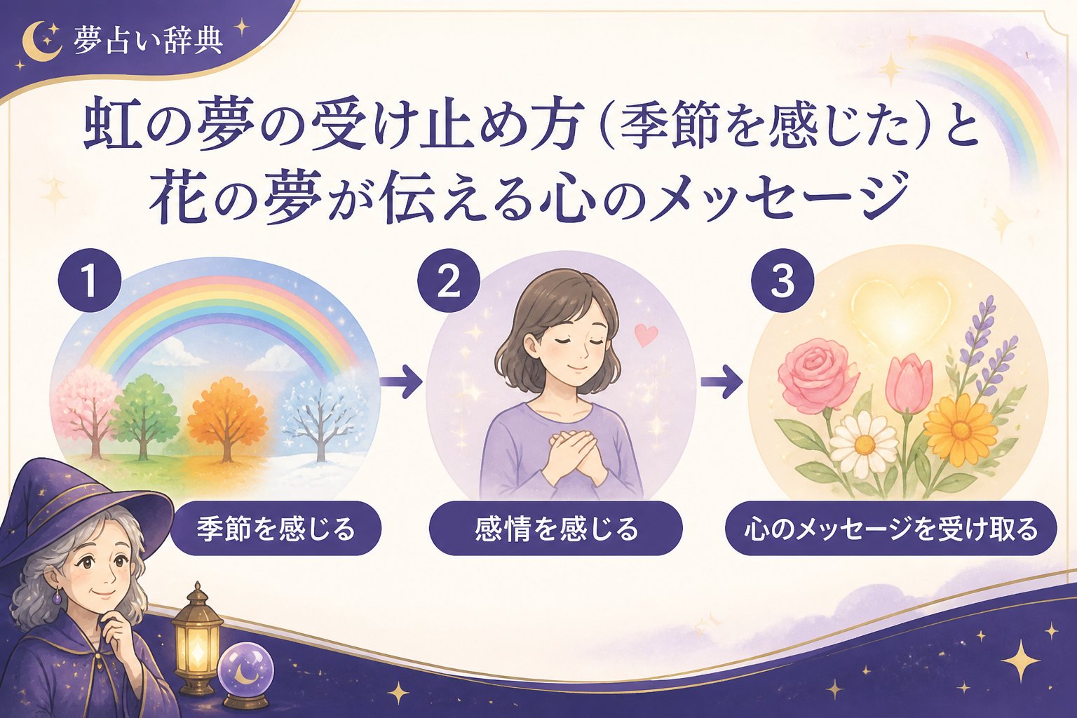 スピリチュアル 虹の夢が示す基本の意味と夢の中の感情