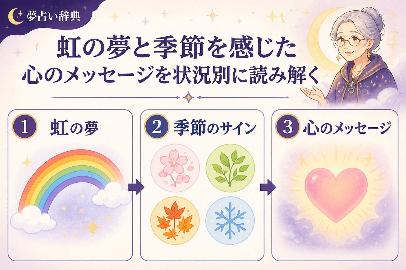 スピリチュアル 虹の夢と季節を感じた心のメッセージを状況別に読み解く