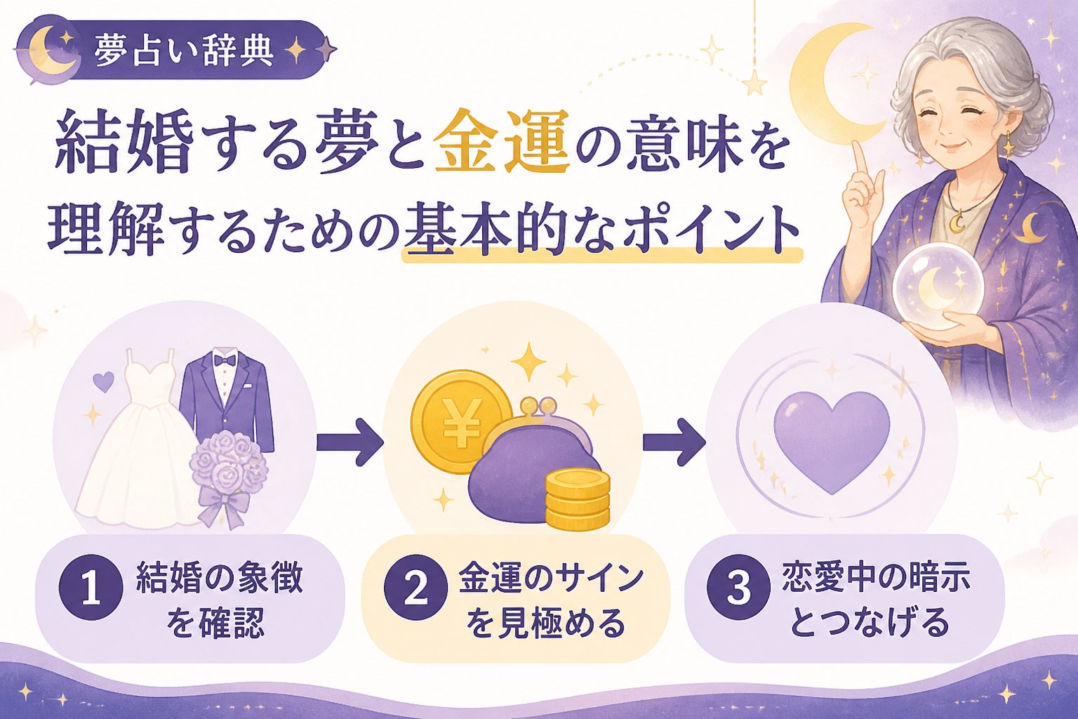運勢 結婚する夢と金運の意味を理解するための基本的なポイント