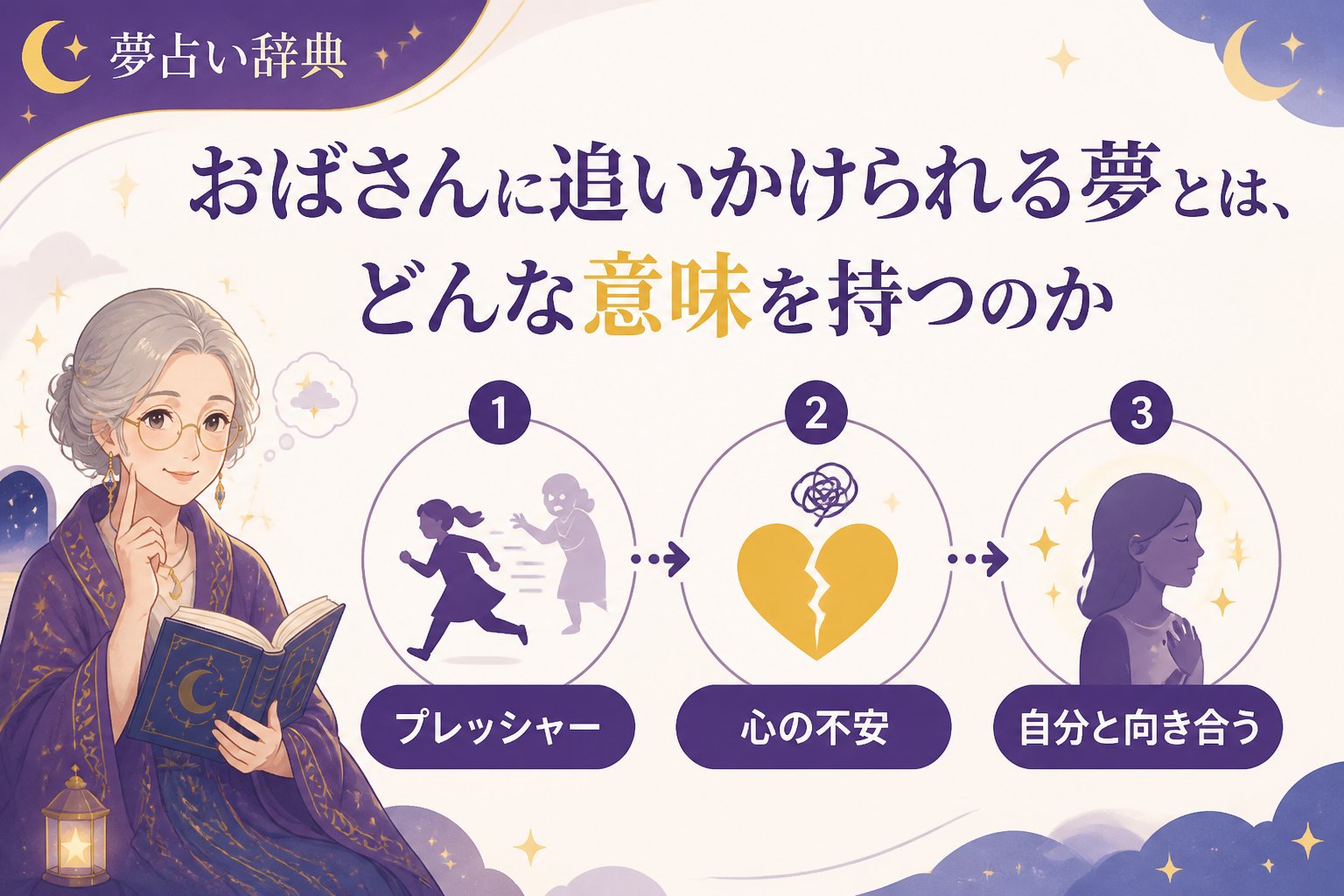 夢占い おばさんに追いかけられる 夢とは、どんな意味を持つのか