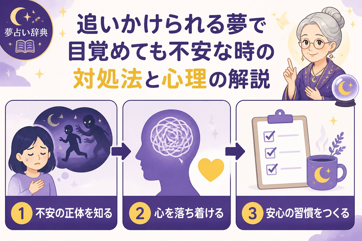 心理 追いかけられる夢と目覚めても不安が続く心理的背景と対処