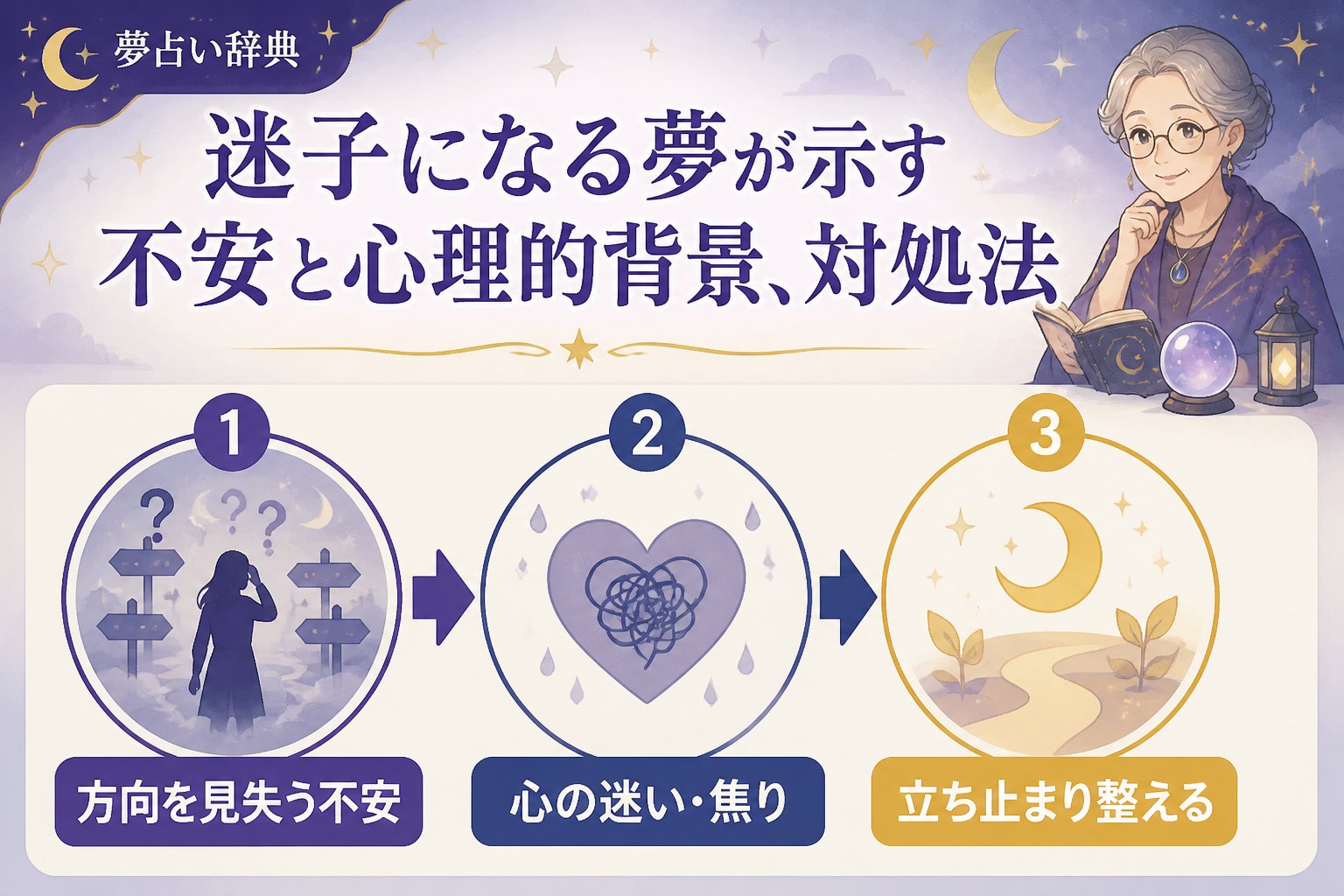 心理 迷子になる夢が示す不安と心理的背景、対処法