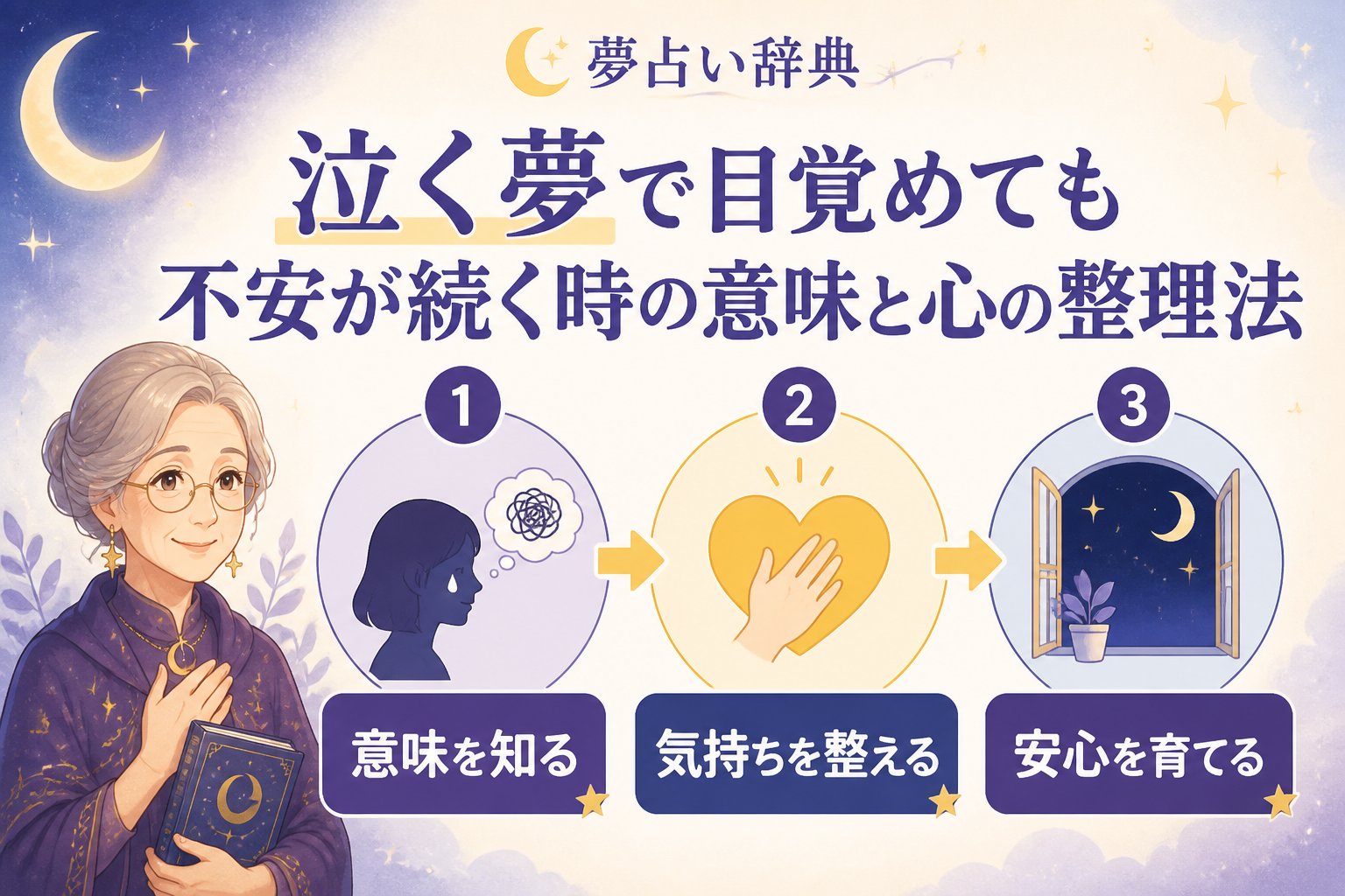 心理 泣く夢と目覚めても不安が続く意味の深掘り
