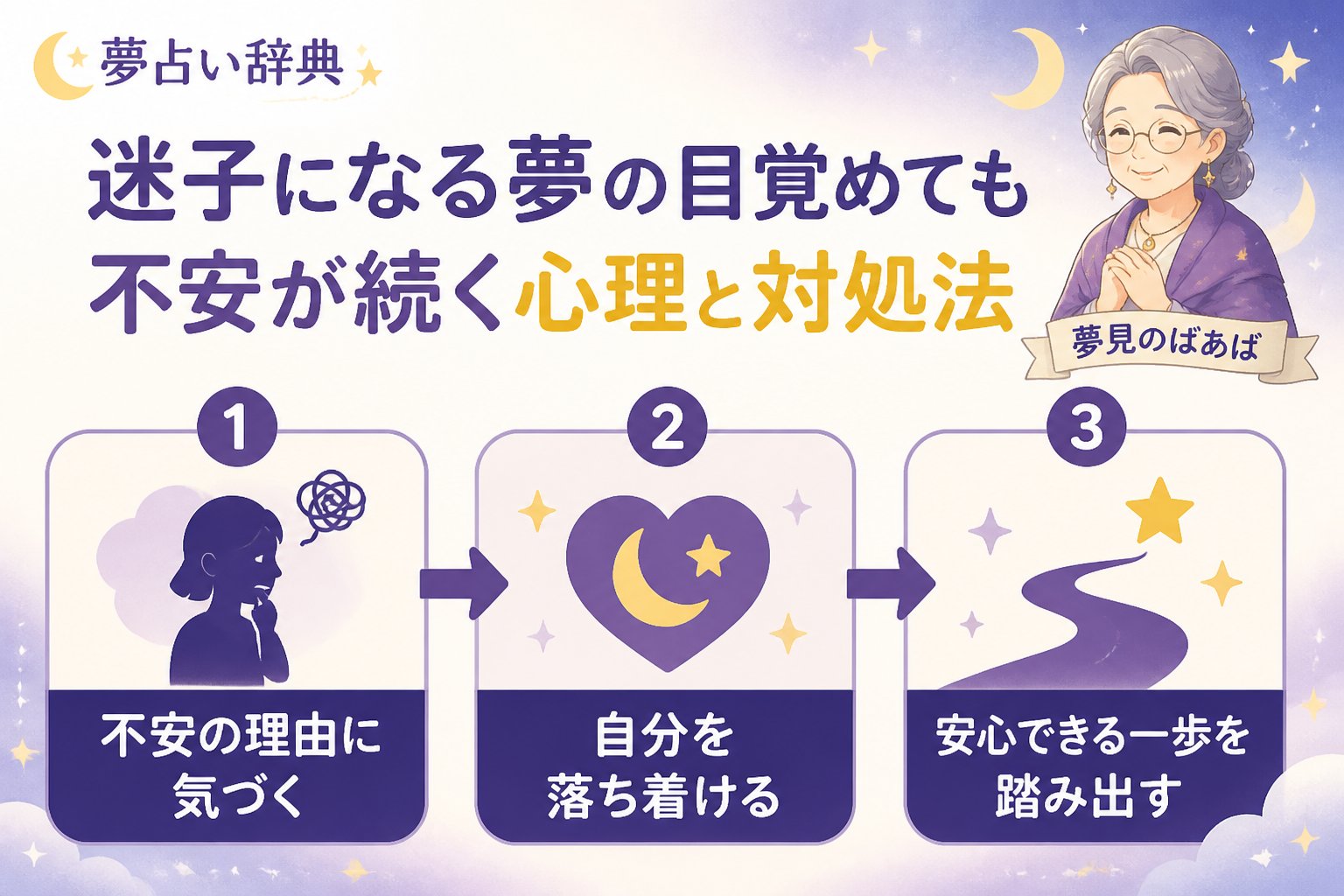 心理 迷子になる夢の目覚めても不安が続く心理と対処法